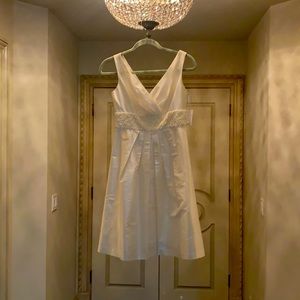 Cocktail white dress